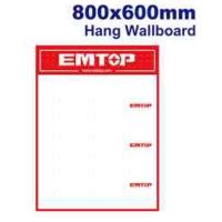 Hang Wallboard Steel SPCC Material, 80cm x 60cm Size, 1.0mm Thickness, Wall Storage & Display Board